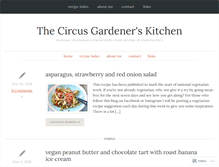 Tablet Screenshot of circusgardener.com